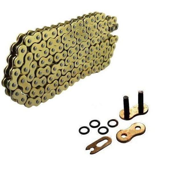 Kuba Superlight 125 cc Oringli Gold Teker Zinciri (Uzun Zincir) Supermoto - Image 1
