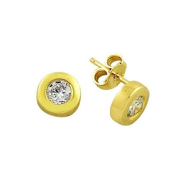 Küpe Şeker 1,66 Gram 14 Ayar Altın - Image 1