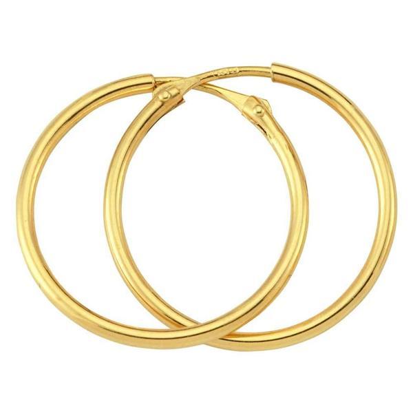 Altın Halka Küpe 1.55 Gram - Image 1