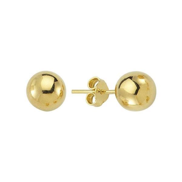 Küpe Top Sarı 1,23 Gram 14 Ayar Altın - Image 1