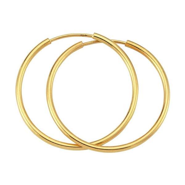 Altın Halka Küpe 2.45 Gram - Image 1