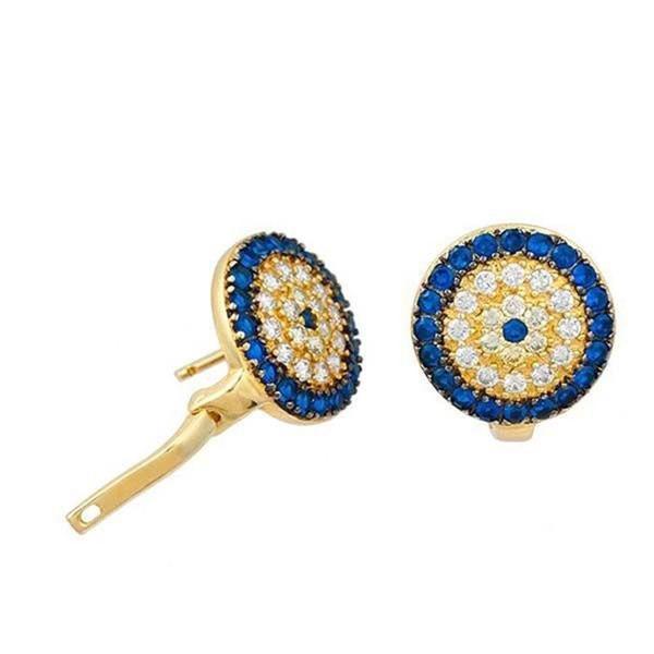 Küpe Sosyetegözü 5,50 Gram 14 Ayar Altın - Image 1