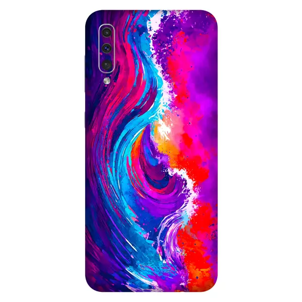 Papscover Samsung A50 Kaplama Mor Dalgalar - Image 1