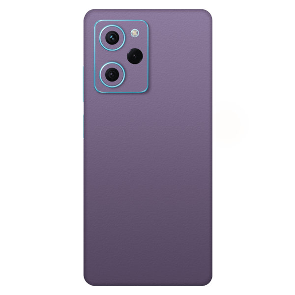 Papscover Poco X5 Pro Kaplama Dokulu Derin Mor - Image 1