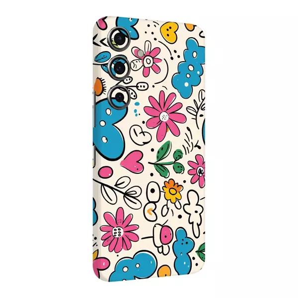 Papscover Samsung S23 Fe Kaplama Renkli Bahçe - Image 1