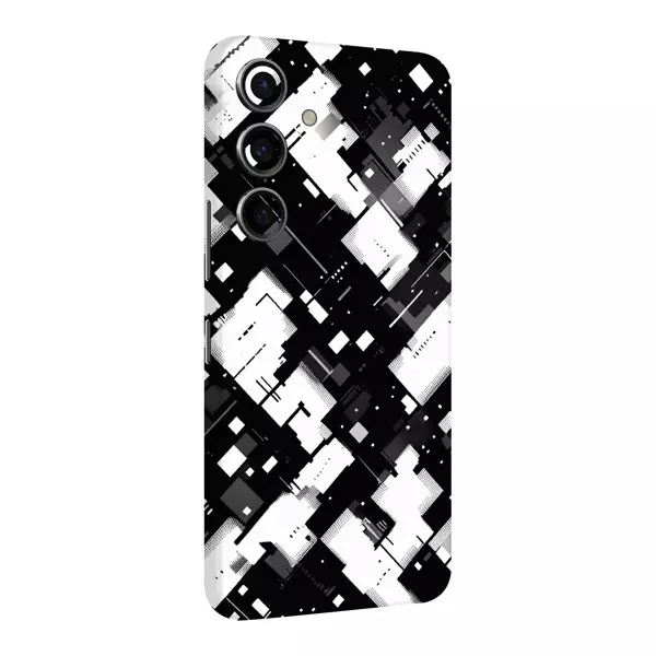 Papscover Samsung S23 Fe Kaplama Siyah Beyaz Pixel - Image 1