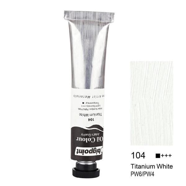 Supertrend Yağlı Boya 45 ml. 104 Titanium White - Image 1
