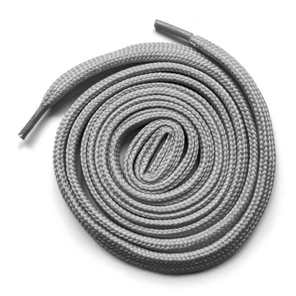 Gri 1 cm Kalınlığında 1 Çift Yassı Spor Ayakkabı Bağcığı - Image 1