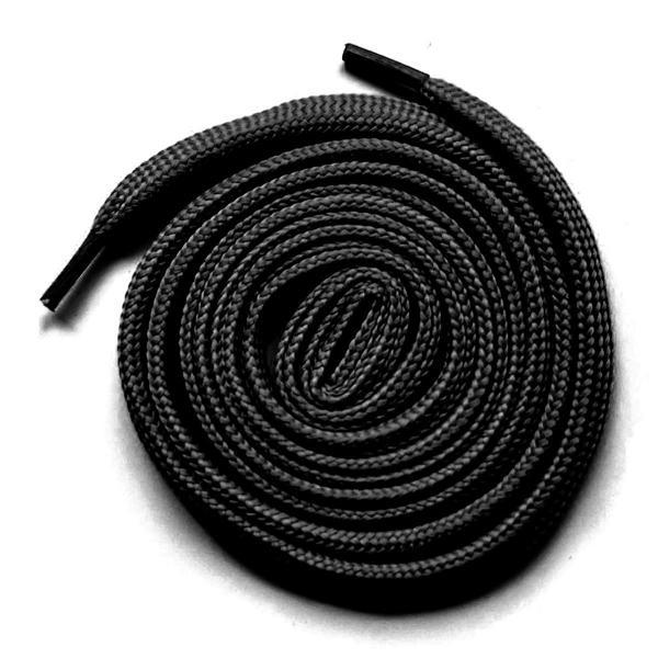 Siyah 1 cm Kalınlığında 1 Çift Yassı Spor Ayakkabı Bağcığı - Image 1