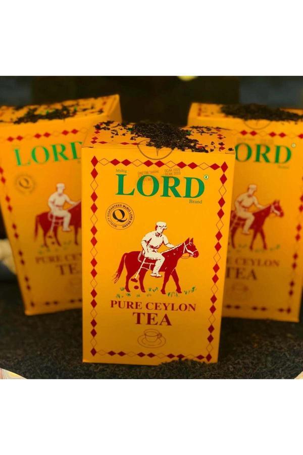 Lord Tea Pure Ceylon Çayı 500G Sri Lanka 3'Lü Hediyeli Paket - Image 1