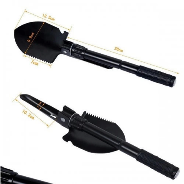 Pusulası Katlanır Portatif Kazma Kürek Seti - Image 1