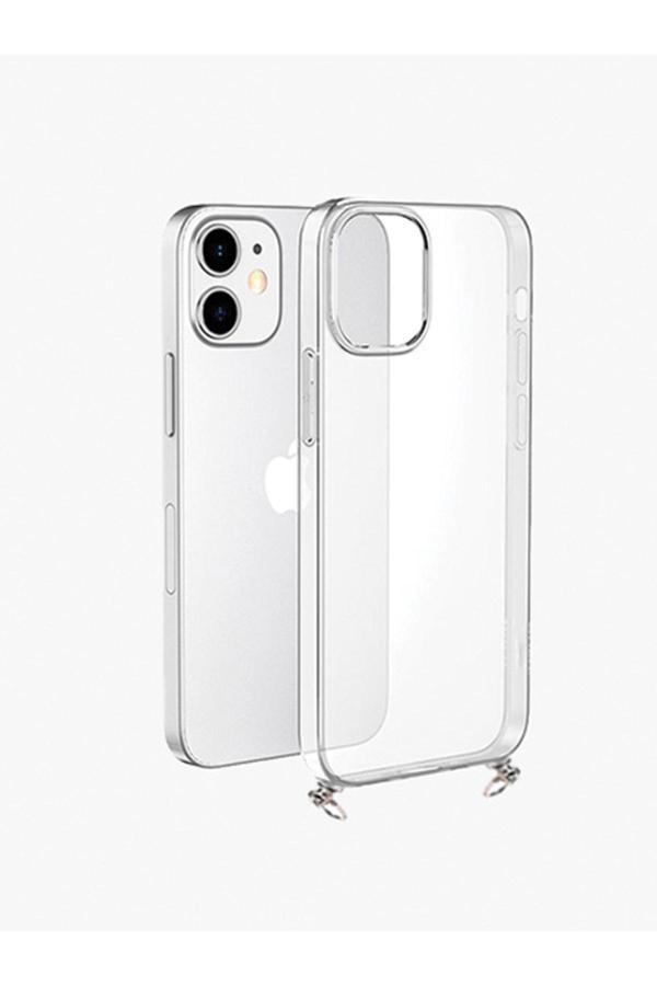 Hippi Iphone 14 Plus Uyumlu Şeffaf Askılı Telefon Kılıf - Image 1