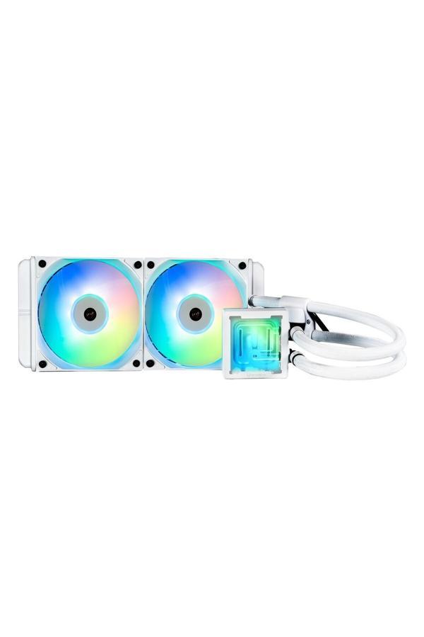 Bitfenix Cube 240 Argb 240Mm Am5/1700P Beyaz İşlemci Sıvı Soğutucu - Image 1