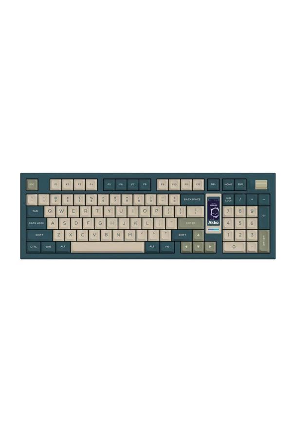 Akko Ink Green 5098B Rgb Kablosuz Hotswap Mekanik Gaming Klavye - Image 1