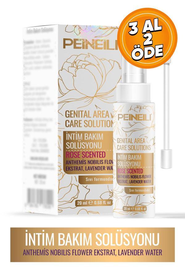 Peineili Gül Kokulu Genital Bölge Bakım Solisyonu 20 Ml - Image 1