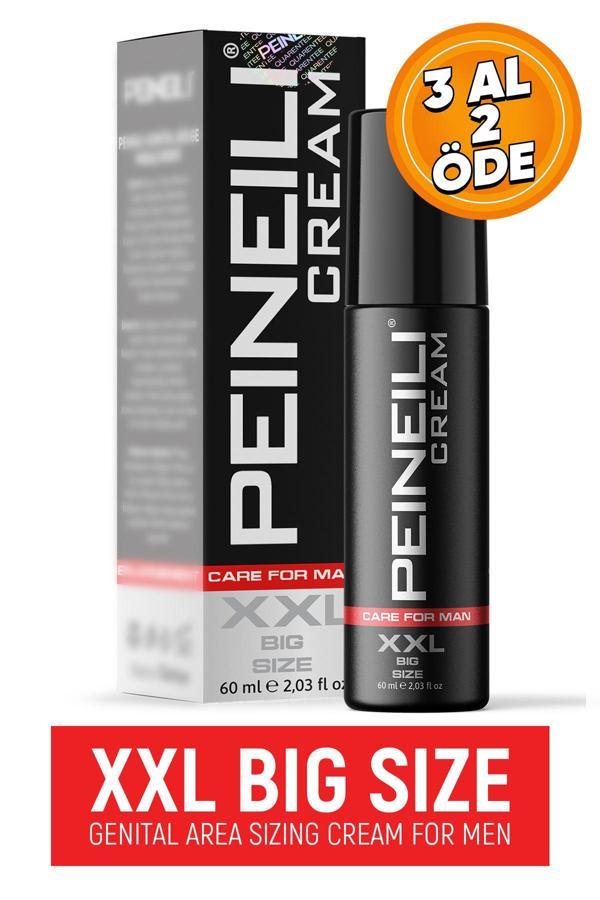 Peineili Xxl Big Size Genital Area Sizing Cream For Men Erkeklere Özel Boyutlandırıcı Mucize Krem 60 Ml - Image 1