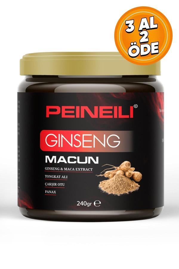 Peineili Ginseng, Maca Extract, Tongkat Ali, Çakşır Otu, Panax Içeren Bitkisel Karışımlı Macun 240 Gr - Image 1