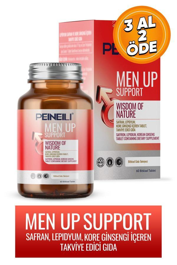 Peineili Men Up Support Safran Lepidyum Kore Ginsengi Içeren Takviye Edici Gıda 60 Tablet - Image 1