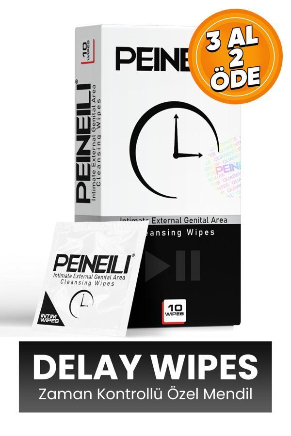 Peineili Genital Area Care Wipes 10 Uses 10 Kullanımlık Pratik Ve Hijyenik Mendil - Image 1