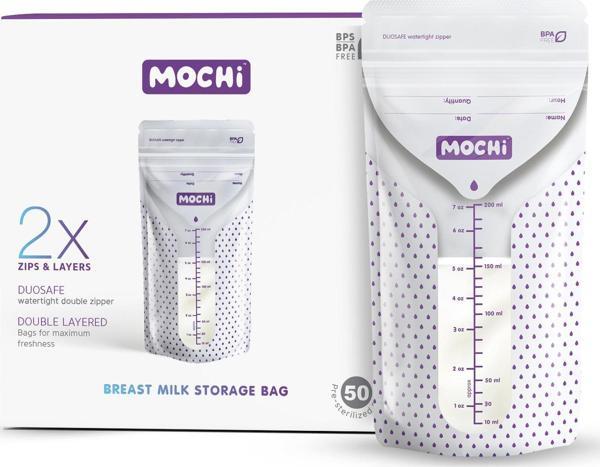 MOCHi Anne Sütü Saklama Poşeti 50'li - Image 1