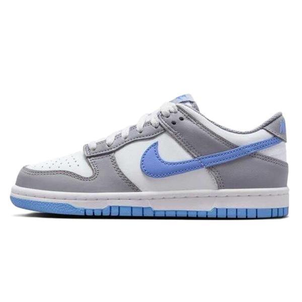 Nike Dunk Low Unisex Sneaker Unisex Günlük Spor Ayakkabı Beyaz Mavi - Image 1
