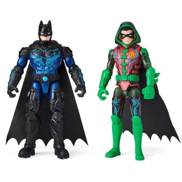 DC Comics Bat-Tech Batman ve Robin Aksiyon Figürü - Image 1