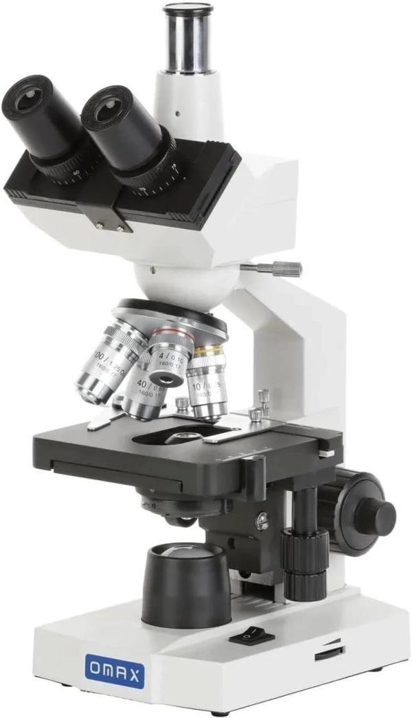 OMAX 40X-2500X Dijital Laboratuvar Trinoküler Bileşik LED Mikroskop - Image 1