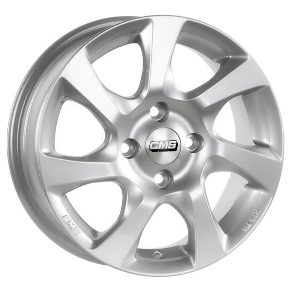 CMS-1059-05 6.0x15" -4x100 ET50 63.4 Silver Jant (4 Adet) - Image 1