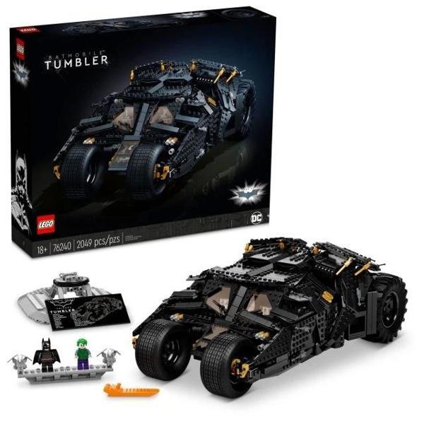 LEGO DC Batman Batmobil Tumbler Yapı Seti 76240 - Image 1