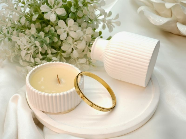 Biem Cartier Model Çelik Kelepçe Bileklik - Image 1