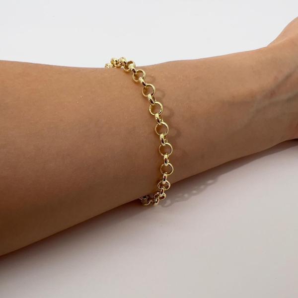 Biem Küçük Yuvarlak Halka Model Çelik Bileklik - Image 1