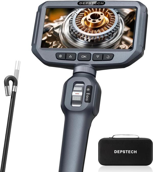DEPSTECH 210° Eklemli Problu Endüstriyel Endoskop 6.2mm - 1.5m Kablo - Image 1