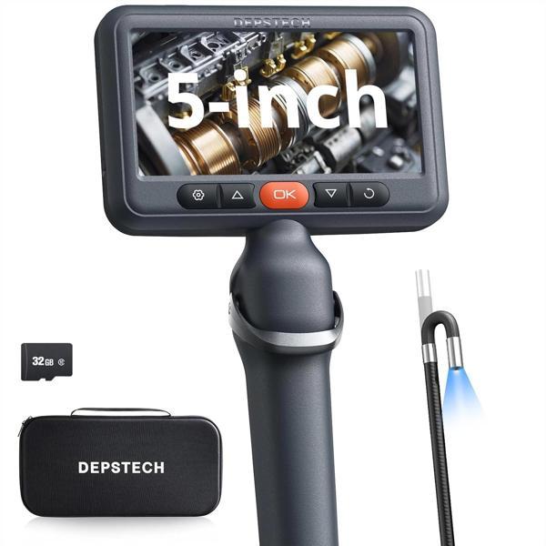 DEPSTECH 210° Işıklı Eklemli Boroskop Kamerası 6mm - 1.5m Kablo - Image 1