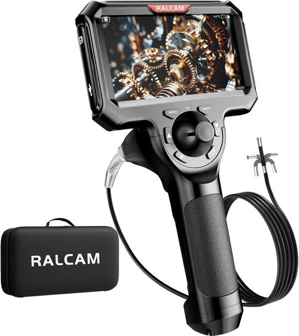 Ralcam Joystick 4 Yönlü 360° Işıklı Eklemli Boroskop Kamerası 6.2mm - 1.5m Kablo - Image 1
