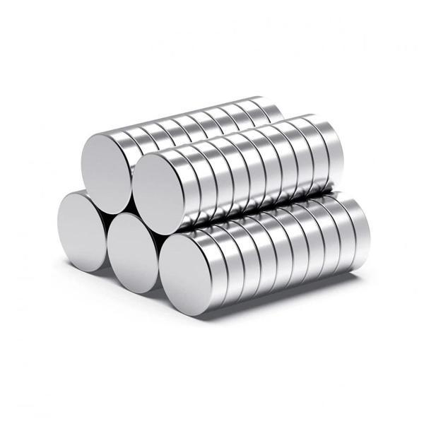 5 Adet 10x1mm Yuvarlak Neodyum Mıknatıs Güçlü Dayanıklı Magnet Nikel Kaplama - Image 1