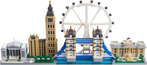 Kadablk Londra Skyline Koleksiyonu, Landmark Modeli, Mini - 3430 Parça - Image 1