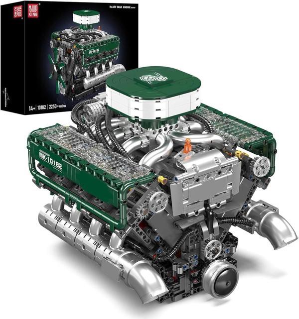 Mould King 10182 V8 Motor Yapı Taşları Setleri  - 2250+ Parça - Image 1