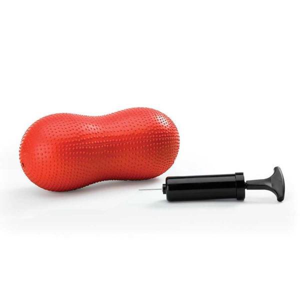 Merrithew Health & Fitness Peanut Ball, Large, with pump (red) ST-06263 - Image 1