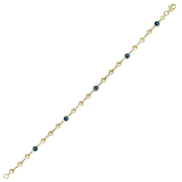 Altın Nazar Boncuklu Bileklik T075598 - Image 1