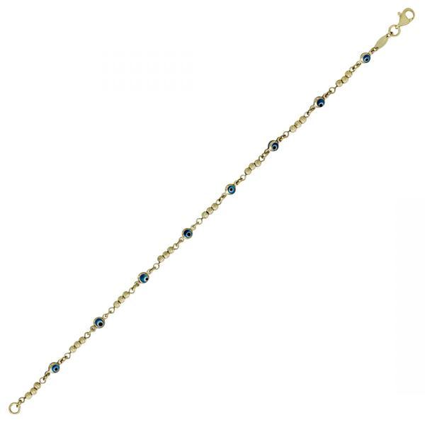 Altın Nazar Boncuklu Bileklik T075902 - Image 1