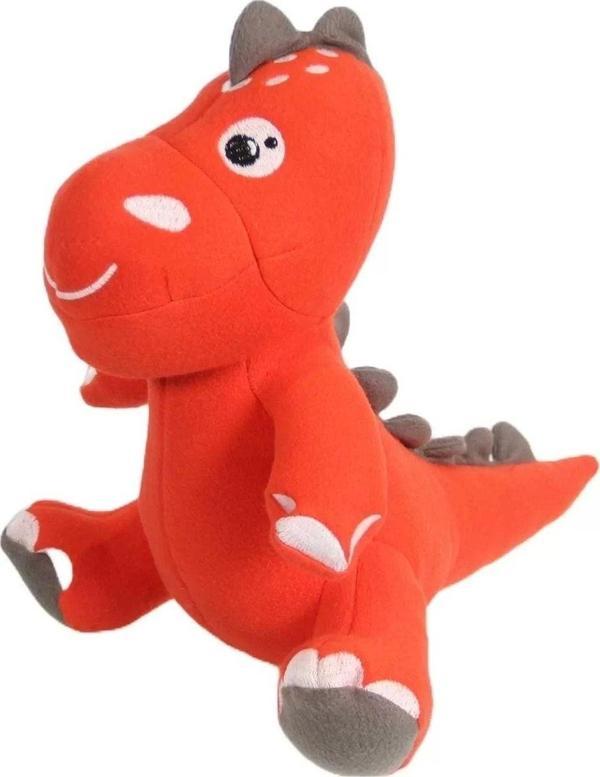 Dada Peluş Oyuncak Dino Turuncu 40 Cm DD-30385 - Image 1