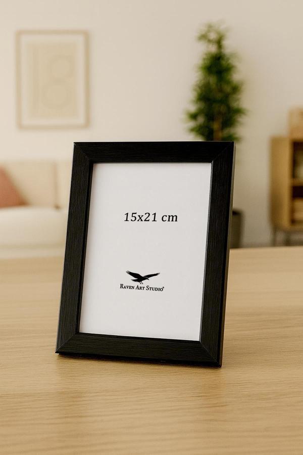 Ermitaj 15cm x 21cm Resim Fotoğraf Belge Poster Evrak Çerçevesi Korumalı Kırılmaz Pleksi Cam - Image 1