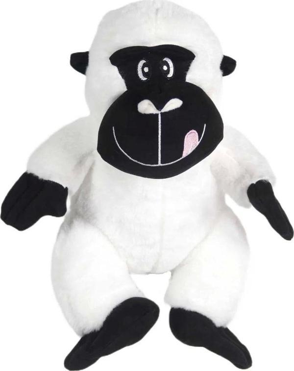 Dada Peluş Oyuncak Goril Beyaz 34 Cm DD-30897 - Image 1