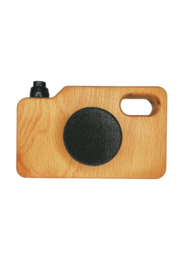 Sevimli Hayalet Fotoğraf Çekebilen Siyah Döner Lensli Özelleştirilebilir Fotoğraf Makinesi - Image 1