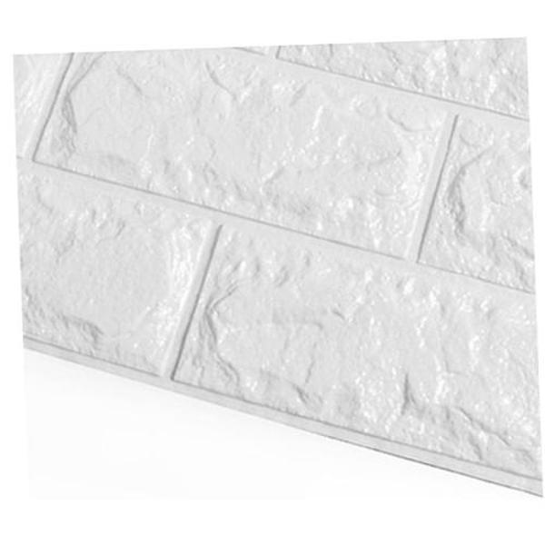 Büro Ev Ofis Dekoru için 38x58CM Yapışkanlı 3D Tuğla Desen Duvar Paneli - Image 1