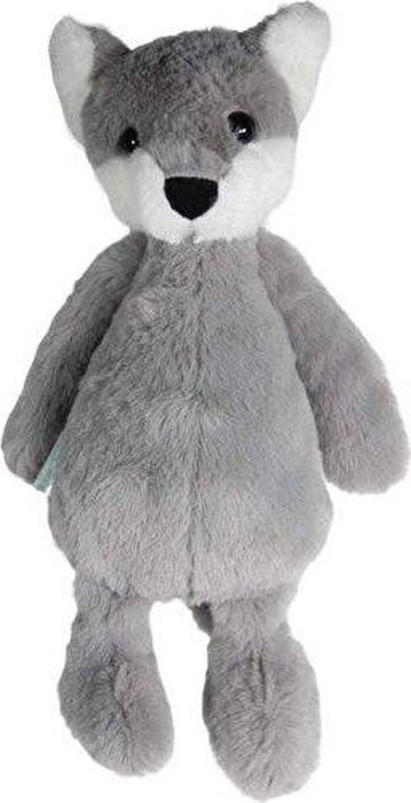 Dada Peluş Oyuncak Uyku Arkadaşı Tilki Gri 34 Cm DD-30682 - Image 1