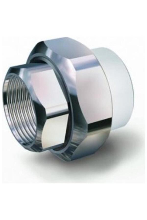 Toptan Bulurum Pvc Boru Pprc İç Dişli Oynar Başlı Rekor 20X1/2'' 10 Adet - Image 1