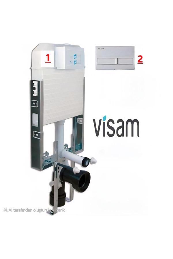 Visam Wisam Gömme Rezervuar Slim 80 - Image 1