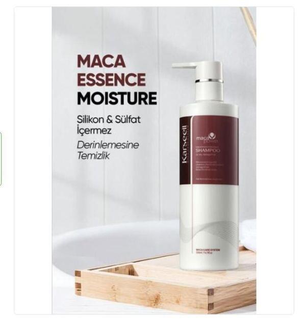  Argan Oil Shampoo Deep Repair Maca Özü Nemlendirici Şampuan 500 m - Image 1