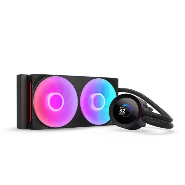 NZXT Kraken Plus 240mm RGB RL-KR240-B2 Siyah İşlemci Sıvı Soğutucu - Image 1